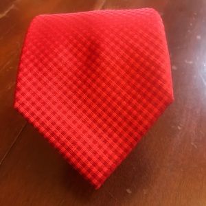 Apt. 9 Red Polyester Tie